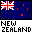 Drapeau Nouvelle Z&eacute;lande : New Zealand